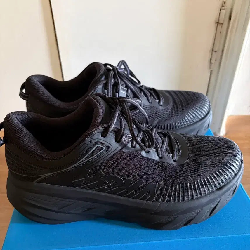[BUNJANG] Hoka Bondi 7 Running Shoes Black Regular 260 / 호카 본디7 블랙 260(레귤러)