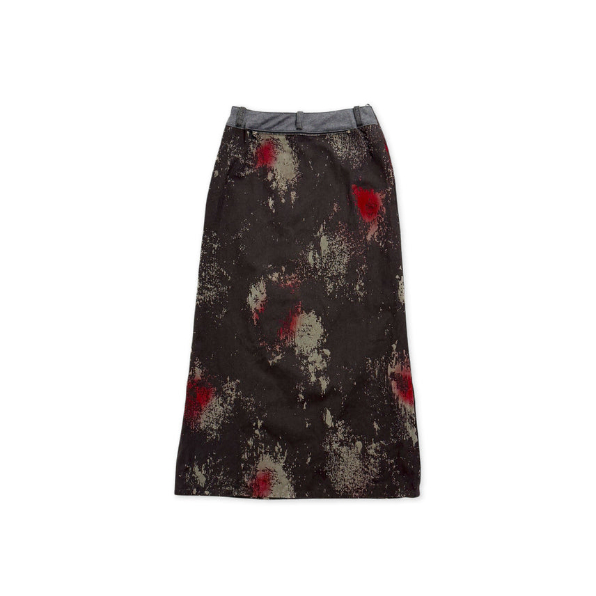 [BUNJANG] Clutch Vintage Long Skirt / 클러치 빈티지 롱스커트