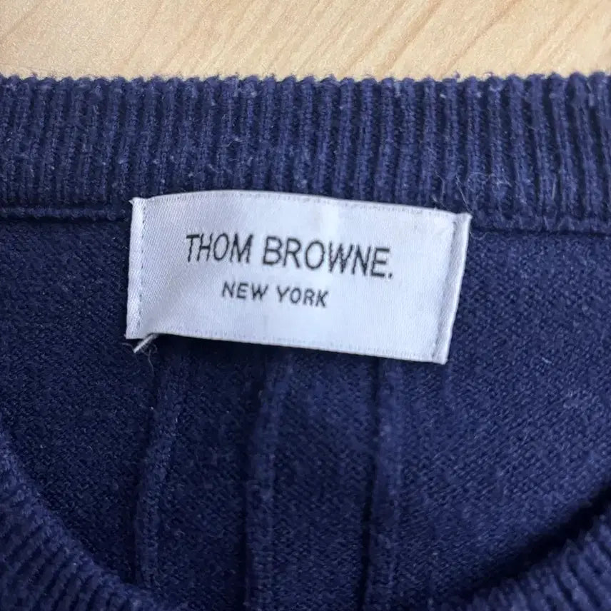 [BUNJANG] Thom Browne Navy Knit Sweater / 톰브라운 네이비 니트