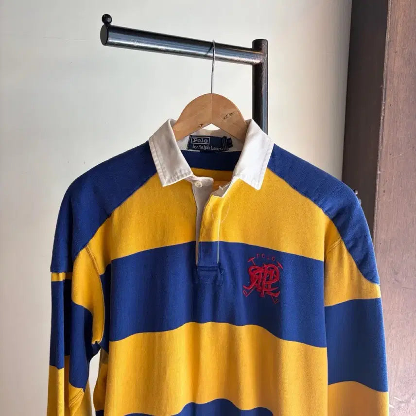 [BUNJANG] Polo Ralph Lauren Striped Rugby Shirt / 16929 - 폴로 랄프로렌 스트라이프 럭비티