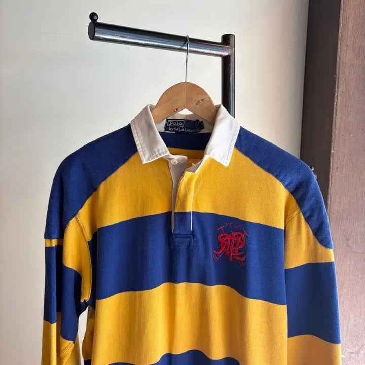 [BUNJANG] Polo Ralph Lauren Striped Rugby Shirt / 16929 - 폴로 랄프로렌 스트라이프 럭비티