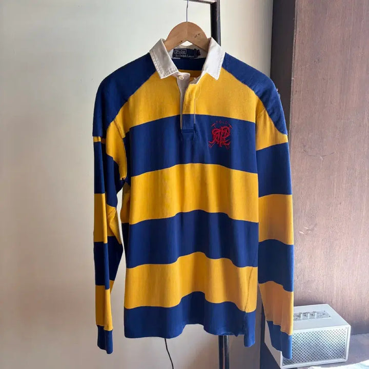 [BUNJANG] Polo Ralph Lauren Striped Rugby Shirt / 16929 - 폴로 랄프로렌 스트라이프 럭비티