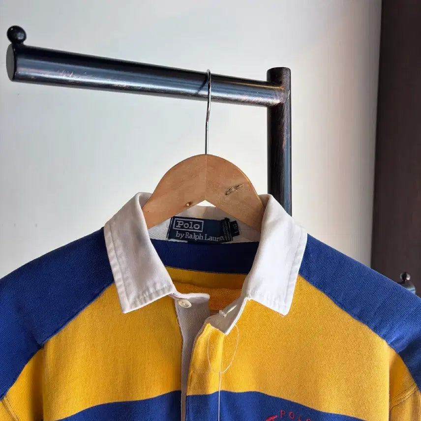 [BUNJANG] Polo Ralph Lauren Striped Rugby Shirt / 16929 - 폴로 랄프로렌 스트라이프 럭비티