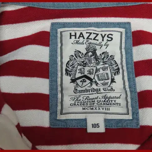 [BUNJANG] Hazzys Navy Collar T-Shirt Size 105 / 헤지스/곤색 카라티셔츠/105사이즈/따봉구제(D-7)