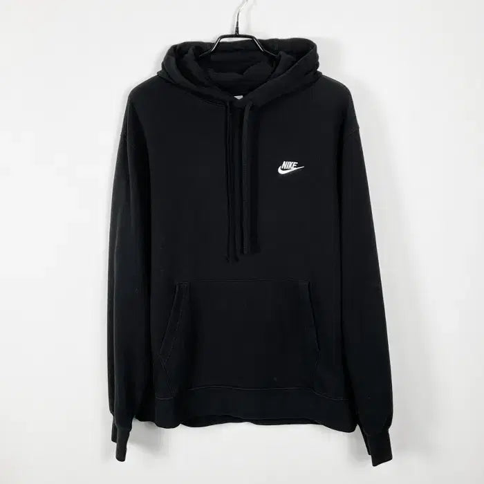 [BUNJANG] Nike Black Hoodie Long Sleeve Sweatshirt Men&