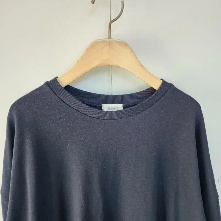 [BUNJANG] Colorblock Layered Sweatshirt Dress / 아방 맨투맨 배색 레이어드 원피스