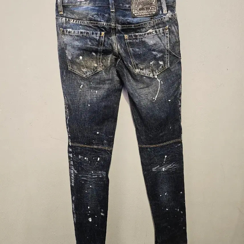 [BUNJANG] DSquared2 Paint Denim Jeans / 디스퀘어드2 페인트 데님 청바지