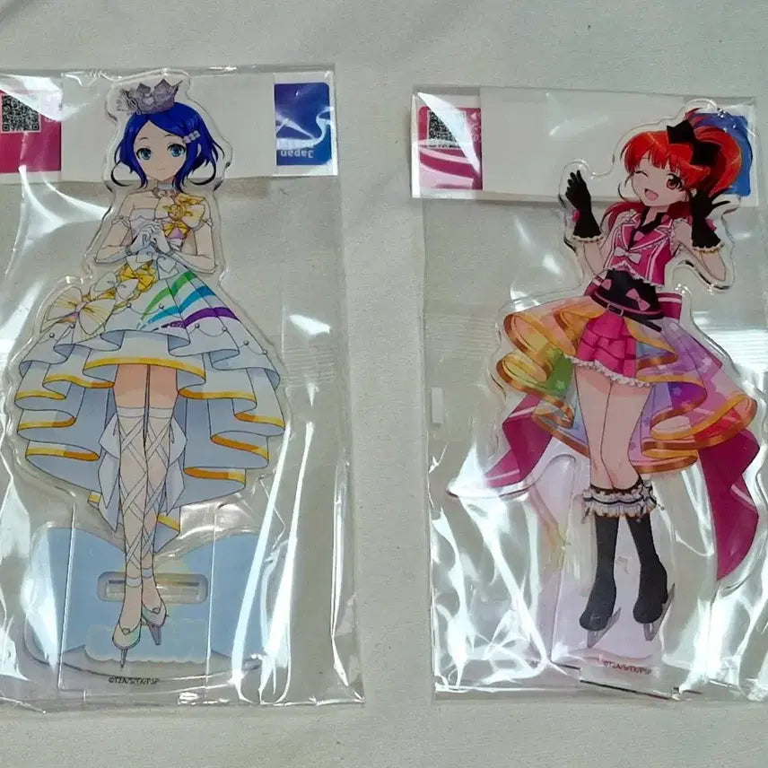 [BUNJANG] Pretty Rhythm Prism Stone Rinne &amp; Aira Acrylic Stand / 프리티리듬 프리즘스톤 린네, 아이라 아크릴스탠드 판매합니다