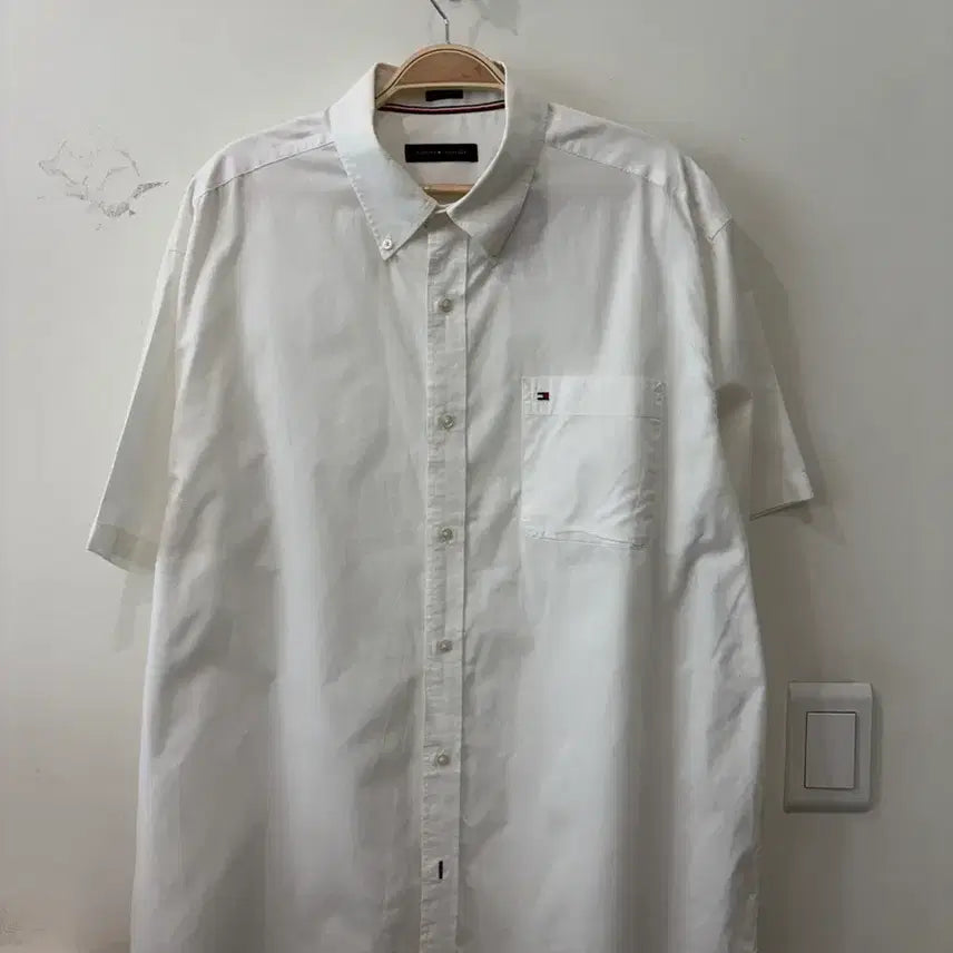 [BUNJANG] Tommy Hilfiger Short Sleeve Shirt / 129. 타미힐피거 반팔 셔츠