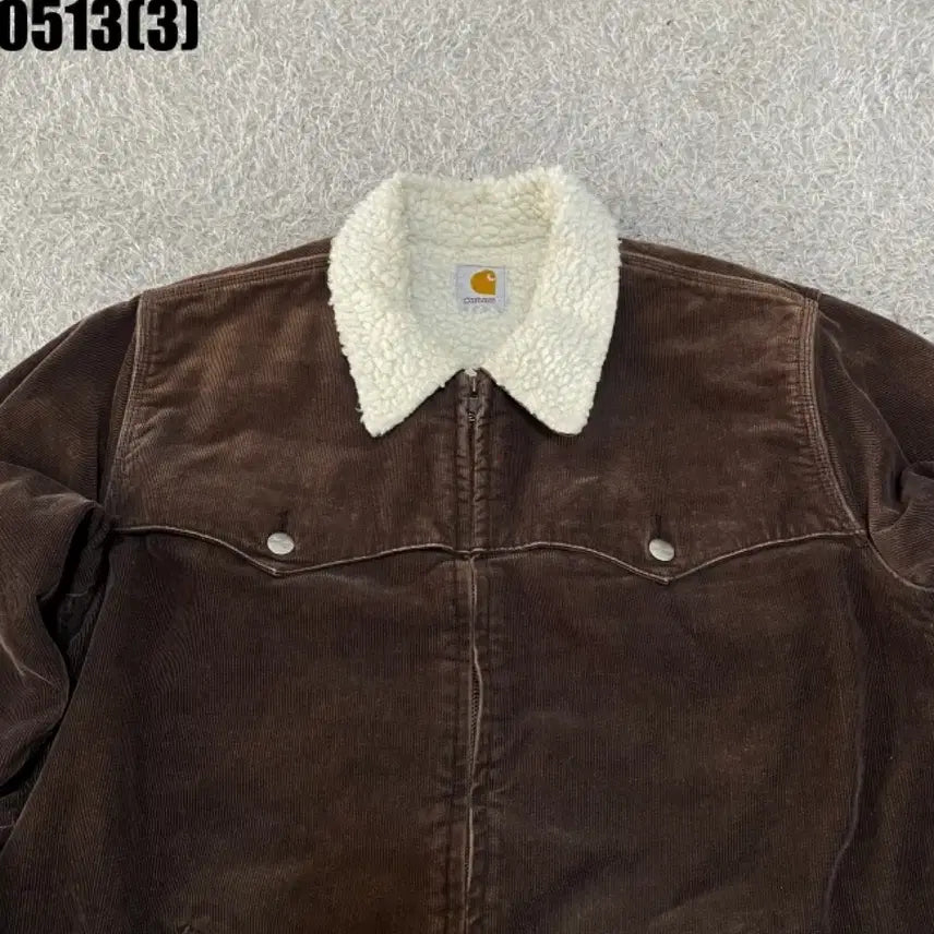[BUNJANG] Carhartt Corduroy Sherpa Jacket / 칼하트 코듀로이 쉐르파 자켓