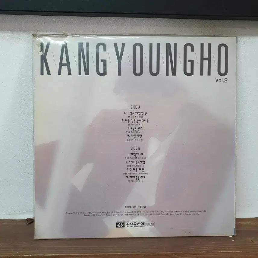 [BUNJANG] Kang Young-ho 2nd Album 1992 LP (Sealed) / 미개봉 강영호 2집  LP 1992