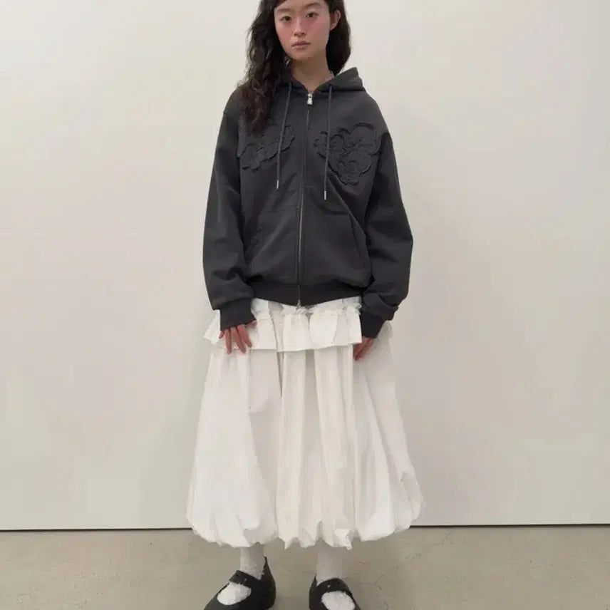 [BUNJANG] Type Service Layered Volume Skirt / 타입서비스 레이어드 볼륨 스커트 Layerd volume skirt