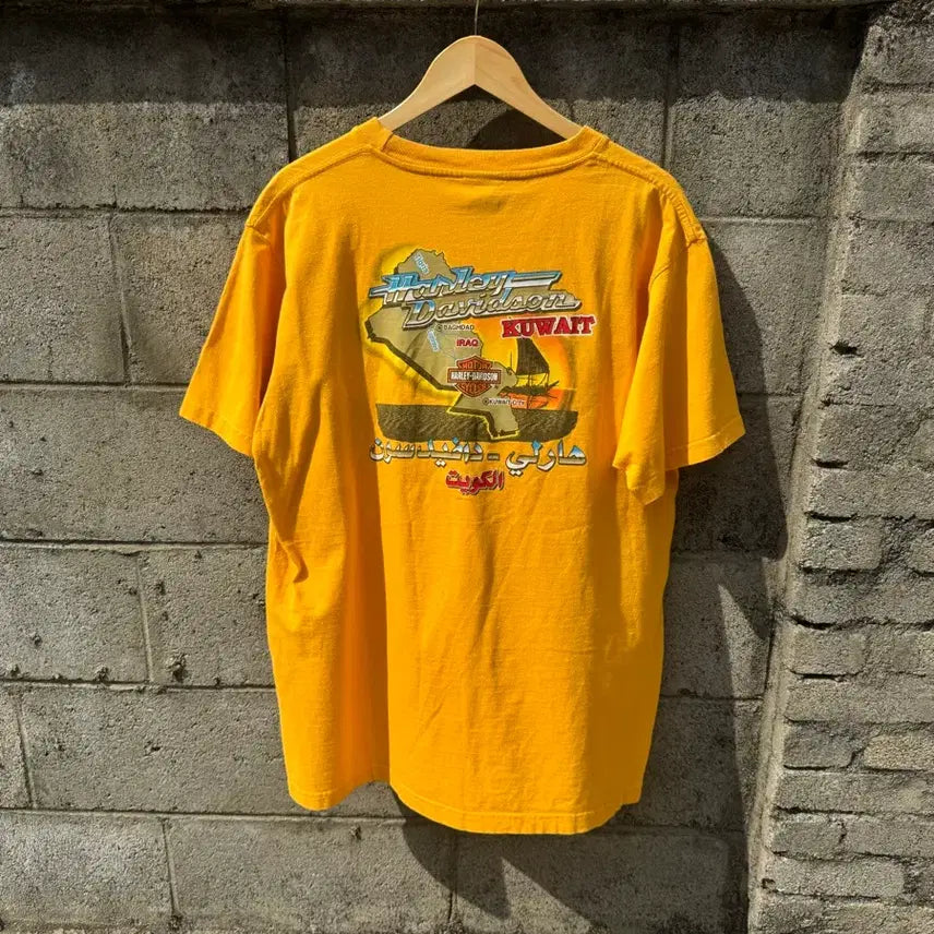 [BUNJANG] Harley-Davidson 2005 Pocket Print Short Sleeve T-Shirt XL / 00s 할리데이비슨 빈티지 2005 포켓 프린팅 반팔 티셔츠 xl