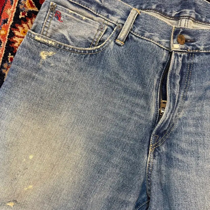 [BUNJANG] Polo Ralph Lauren Vintage Denim Shorts 34in / 폴로 랄프로렌 빈티지 데님 반바지 34in