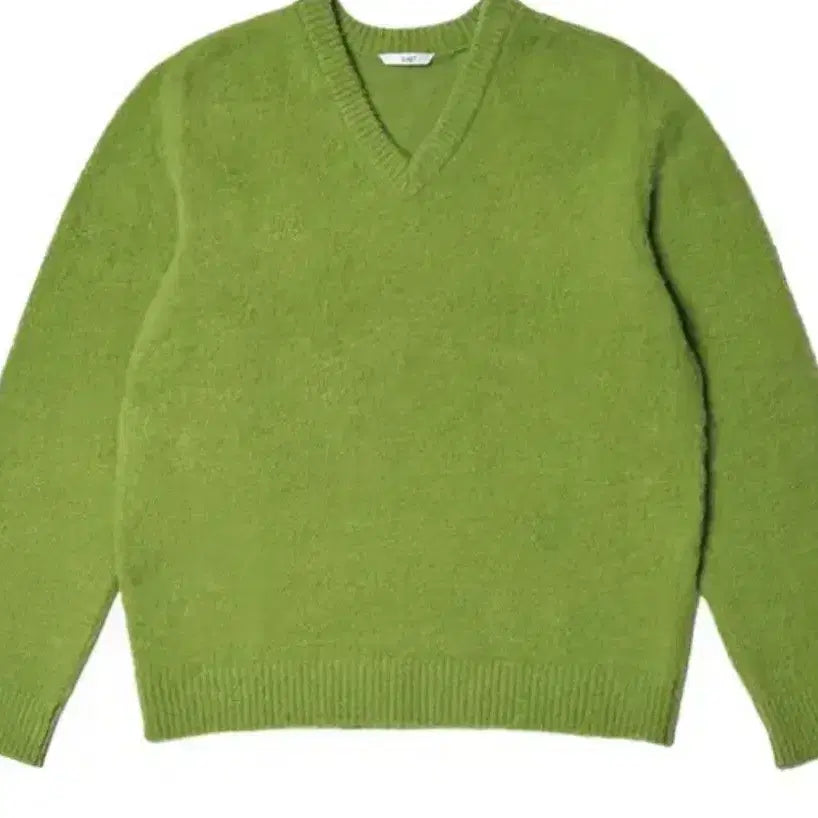 [BUNJANG] STU Fleece Knit Green L / STU 부클니트 그린 L