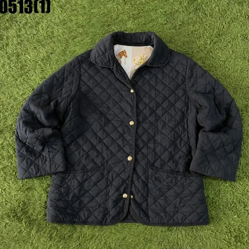 [SOLD OUT] 버버리 퀼팅 자켓 블랙 여성용 S