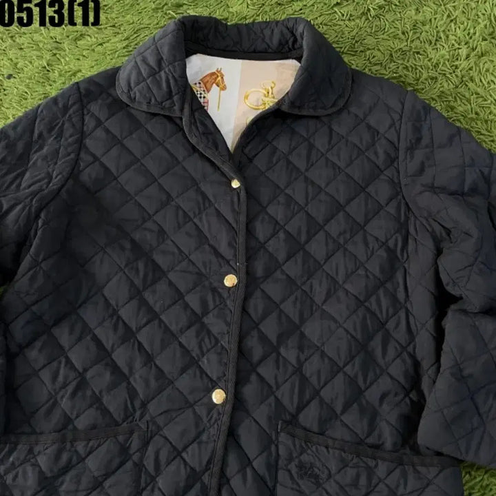 [SOLD OUT] 버버리 퀼팅 자켓 블랙 여성용 S