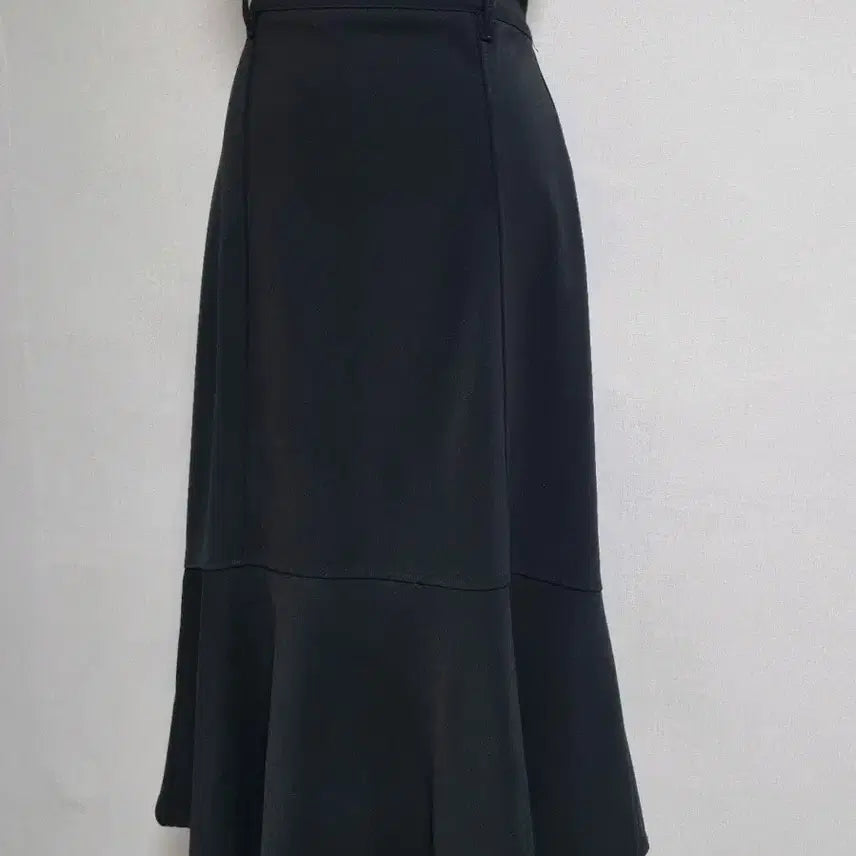 [BUNJANG] Black Flare Long Skirt / LS42 블랙 플레어 롱스커트