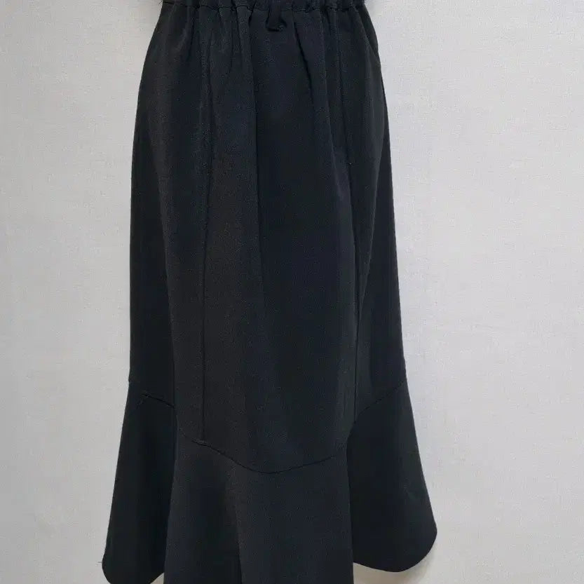 [BUNJANG] Black Flare Long Skirt / LS42 블랙 플레어 롱스커트