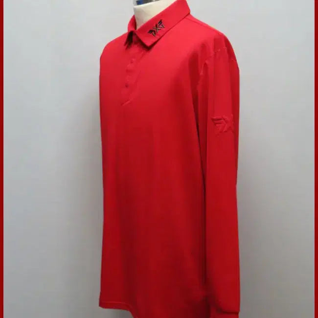[BUNJANG] PXG Golf Red Collar T-shirt Size 105 / PXG골프/빨강색 카라티셔츠/105사이즈/따봉구제(A-14)