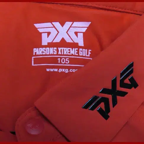 [BUNJANG] PXG Golf Red Collar T-shirt Size 105 / PXG골프/빨강색 카라티셔츠/105사이즈/따봉구제(A-14)