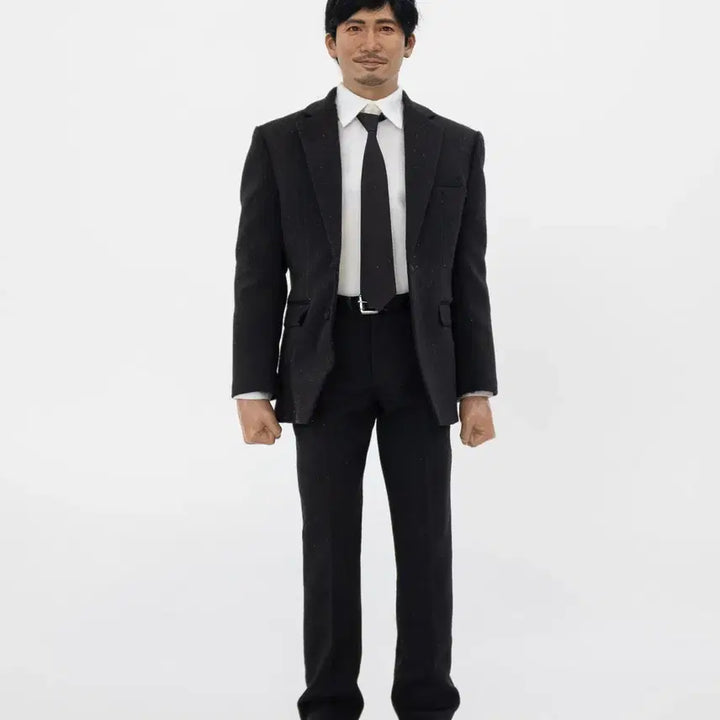 [BUNJANG] Infernal Affairs Tony Leung Chiu-wai Custom Figure / 무간도 양조위 커스텀 피규어+로파정장+슈미아츠 베이스