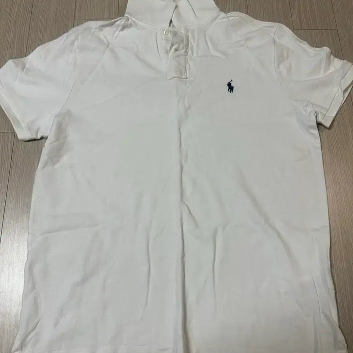 [BUNJANG] Polo Ralph Lauren White Short Sleeve T-Shirt L / 폴로 pk 반팔티 흰색 L