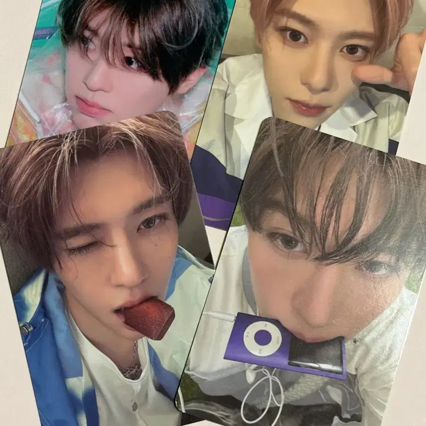 [BUNJANG] NCT Wish Sion Photocard Bundle Set (4 pcs) / 수수료포함 엔시티위시 시온 포카 일괄 4장일괄