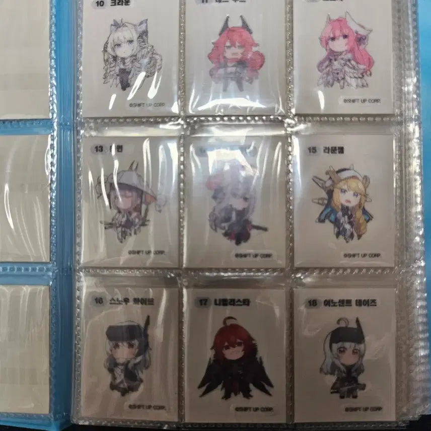 [BUNJANG] Nikke Ttibus Seal Full Collection / 니케 NIKKE 띠부씰 올컬렉