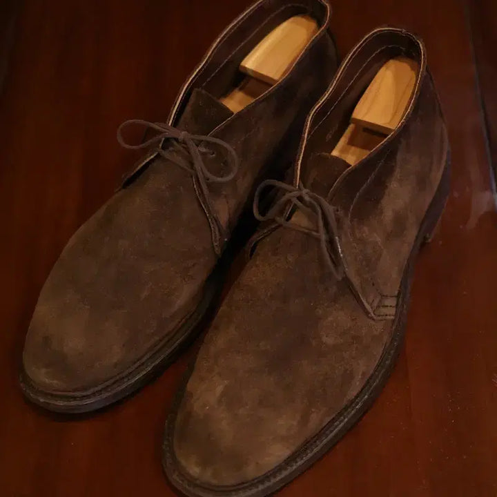 [BUNJANG] Alden 1492 Chukka Boots Brown Suede US 11D / Alden 알든 1492 처카 부츠 브라운 스웨이드 11D USA