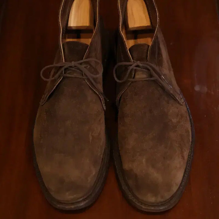 [BUNJANG] Alden 1492 Chukka Boots Brown Suede US 11D / Alden 알든 1492 처카 부츠 브라운 스웨이드 11D USA