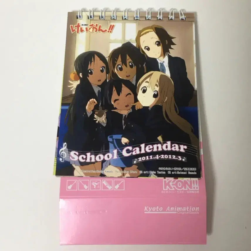 [BUNJANG] K-ON!! 2011-2012 Desk Calendar / 케이온 2011-2012 탁상 달력 판매합니다!