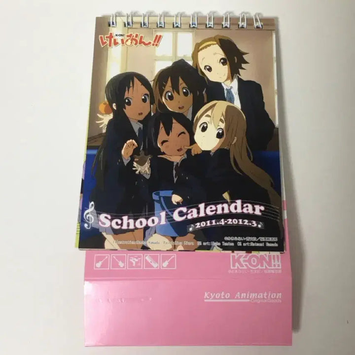 [BUNJANG] K-ON!! 2011-2012 Desk Calendar / 케이온 2011-2012 탁상 달력 판매합니다!