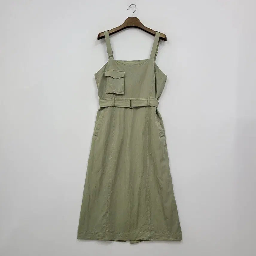 [BUNJANG] Olive des Olive Belted Bustier Long Dress / 올리브데올리브 벨트 끈 뷔스티에 원피스/S/앨리스/1286