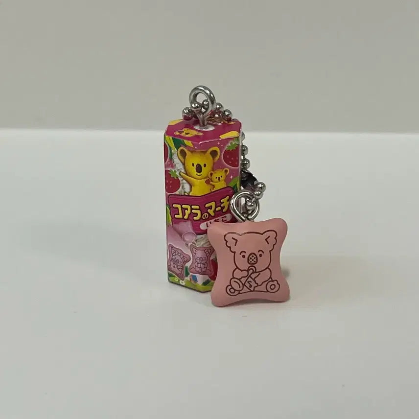 [BUNJANG] Lotte Koala March Strawberry Snack Gachapon / 롯데 코알라마치 딸기 과자 가챠