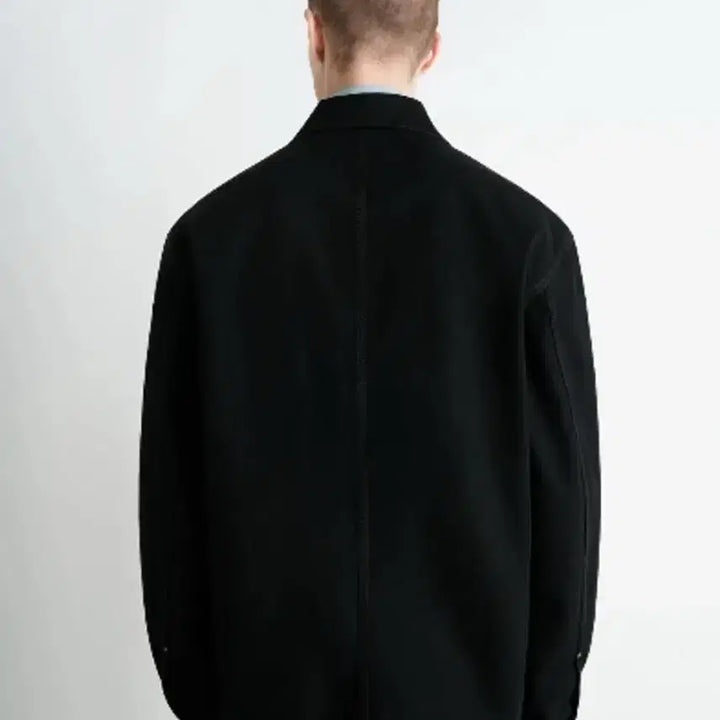 [BUNJANG] Lemaire 25FW Workwear Overshirt Jacket Black / [46] 르메르 25FW 워크웨어 오버셔츠 자켓 블랙