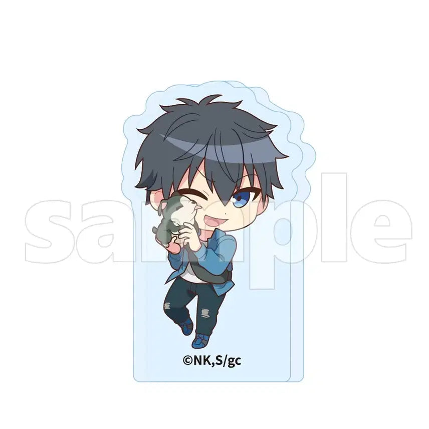 [BUNJANG] Given Umi e DMM Lottery Acrylic Block - Ritsuka Uyenoyama (Sealed) / (미개봉) 기븐 우미에 쿠지 아크릴블록 - 우에노야마 리츠카