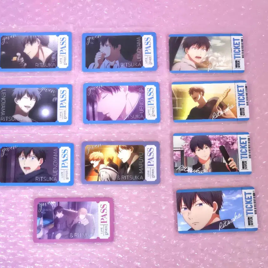 [BUNJANG] Given Chitose Core Uenoyama Ritsuka Bundle Set / (일괄) 기븐 치케코레 11장 - 우에노야마 리츠카