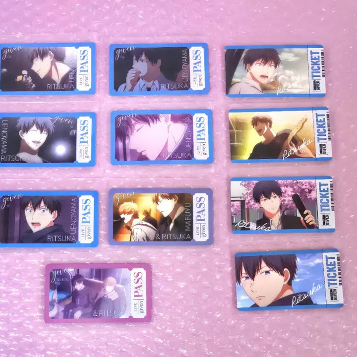 [BUNJANG] Given Chitose Core Uenoyama Ritsuka Bundle Set / (일괄) 기븐 치케코레 11장 - 우에노야마 리츠카