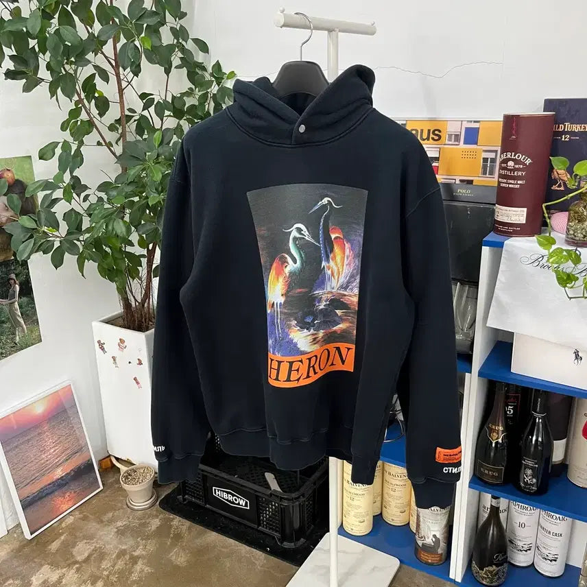 [BUNJANG] Heron Preston Hoodie L / 헤론 프레스톤 후드 L