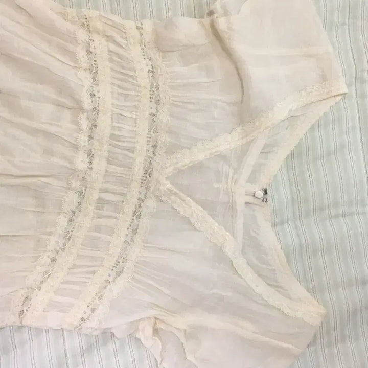[BUNJANG] Kamé Vintage Lace Mini Dress / 카메빈티지 레이스 원피스 일본 빈티지