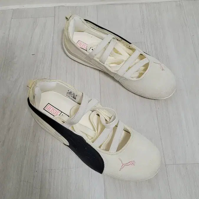 [BUNJANG] Puma Mostro Rosy Slip-on / [220]PUMA푸마 발레코어 모스트로로지 슬립온220 세탁완료 민트급