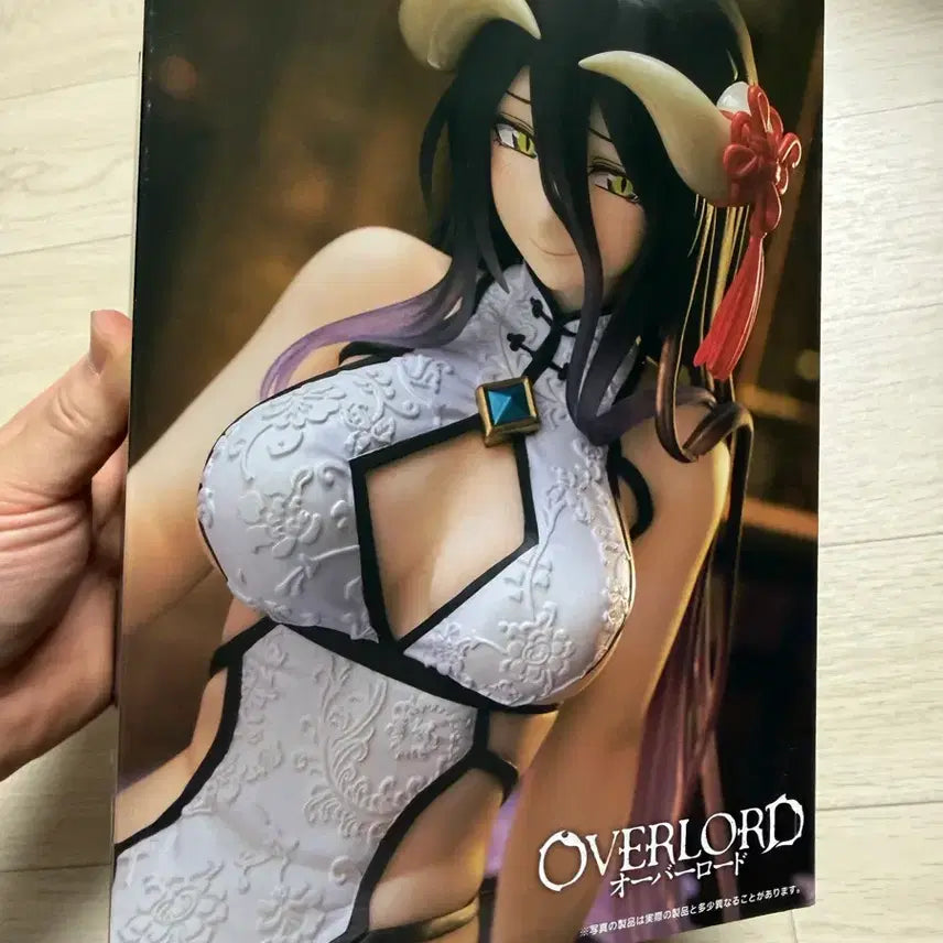 [BUNJANG] Taito Overlord Albedo Figure (White Dress) Desktop Cute Series - Sealed / 타이토 오버로드 알베도 피규어 데스크탑큐트 미개봉 새상품