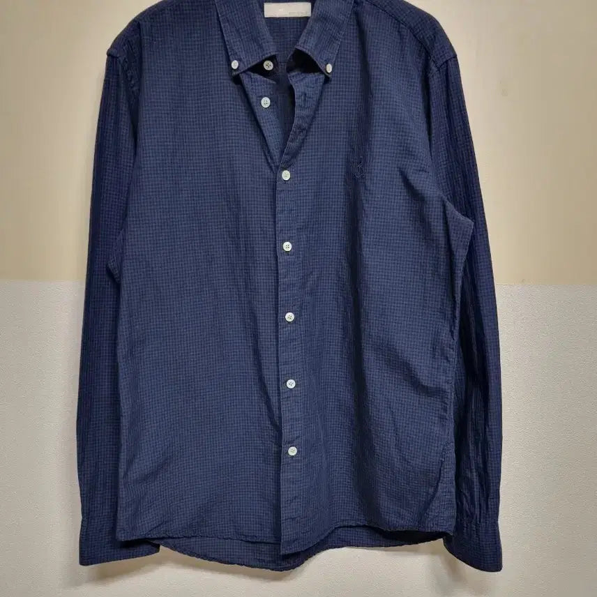 [BUNJANG] Beanpole Linen Blend Long Sleeve Shirt Size 100 / * 빈폴 마혼방 긴팔 셔츠  100 사이즈