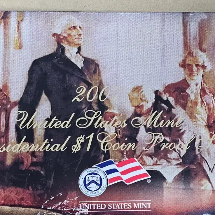 [BUNJANG] 2007 US Presidential Dollar Coin Proof Set / 2007 미국 대통령 1달러 주화 Proof 세트