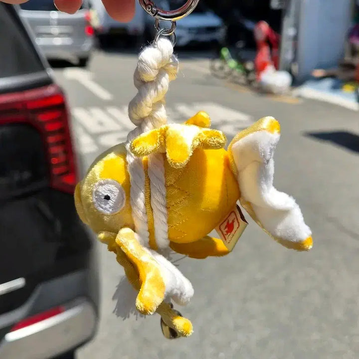 [BUNJANG] Pokemon Magikarp Lucky Charm Golden Magikarp Keychain / 레어급) 포켓몬 성수 잉어킹 액막이 키링 황금잉어킹 키링