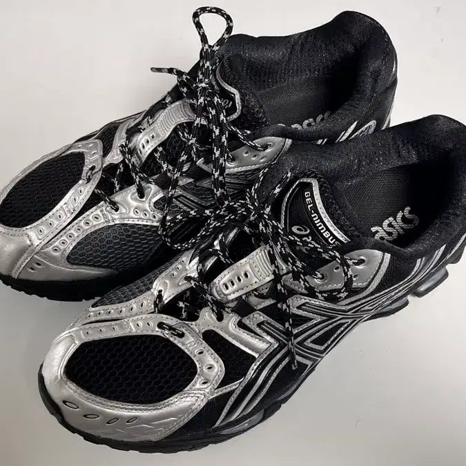 [BUNJANG] ASICS Gel Nimbus 10.1 Black Pure Silver / 아식스 젤 님버스 10.1 블랙 퓨어 실버