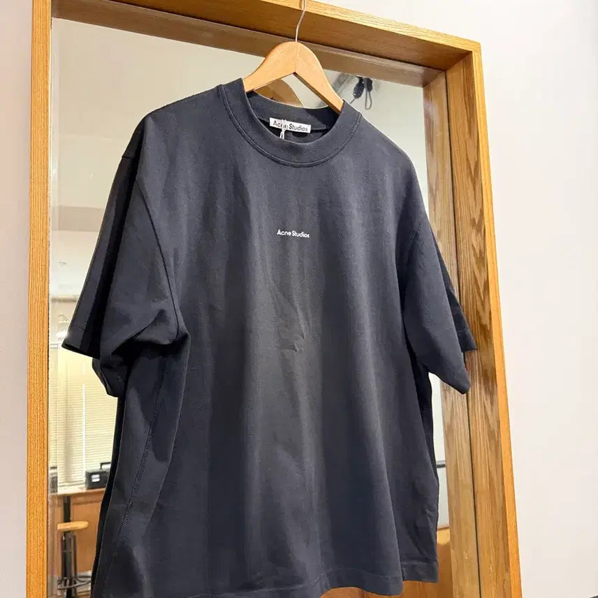 [BUNJANG] Acne Studios Logo T-Shirt Black / 아크네 스튜디오 로고 티셔츠