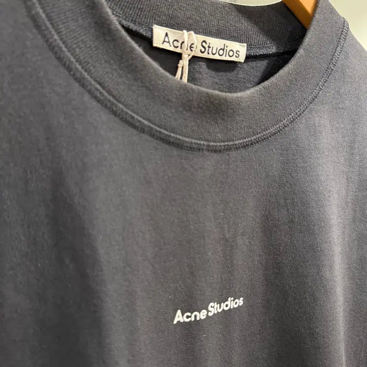 [BUNJANG] Acne Studios Logo T-Shirt Black / 아크네 스튜디오 로고 티셔츠