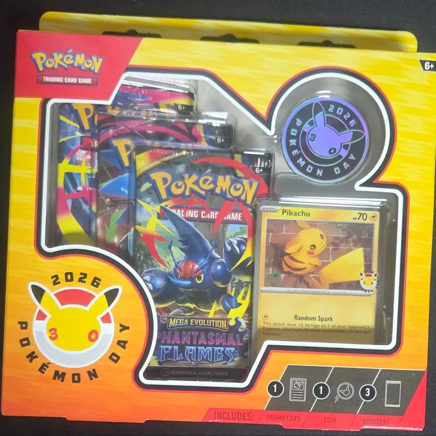 [BUNJANG] North American Pokemon 30th Anniversary 2026 Pokemon Day Collection Box (Sealed) / 북미 포켓몬카드 30주년 2026 포켓몬데이 컬렉션 박스 미개봉